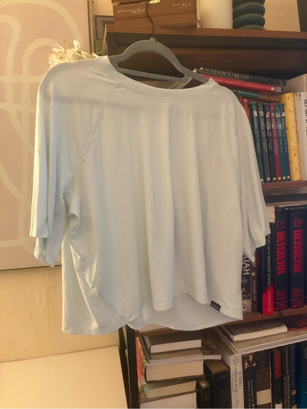 Patagonia Light Blue Women's Short-Sleeve Relaxed Tee